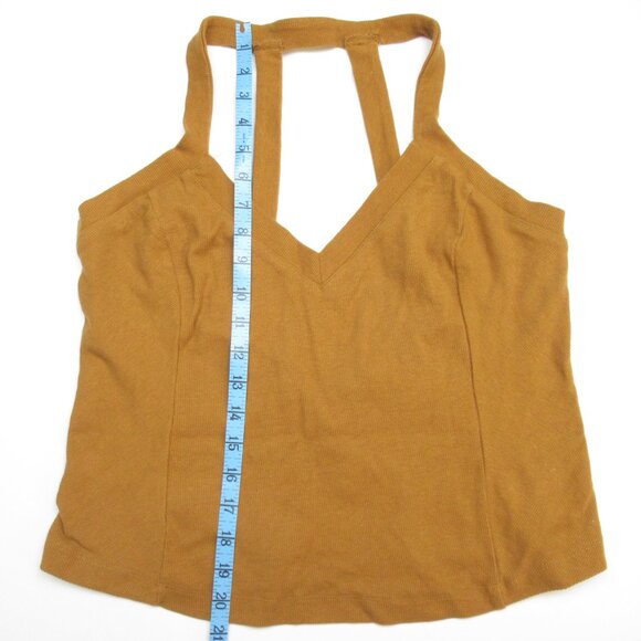 Anthropologie Knit 2-Piece Sweater & Tank Set Brown XL - Picture 10 of 11